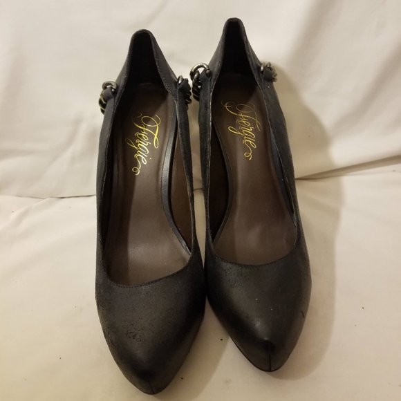 Fergie Dark Brown Pumps | US Size 9 - Picture 4 of 4